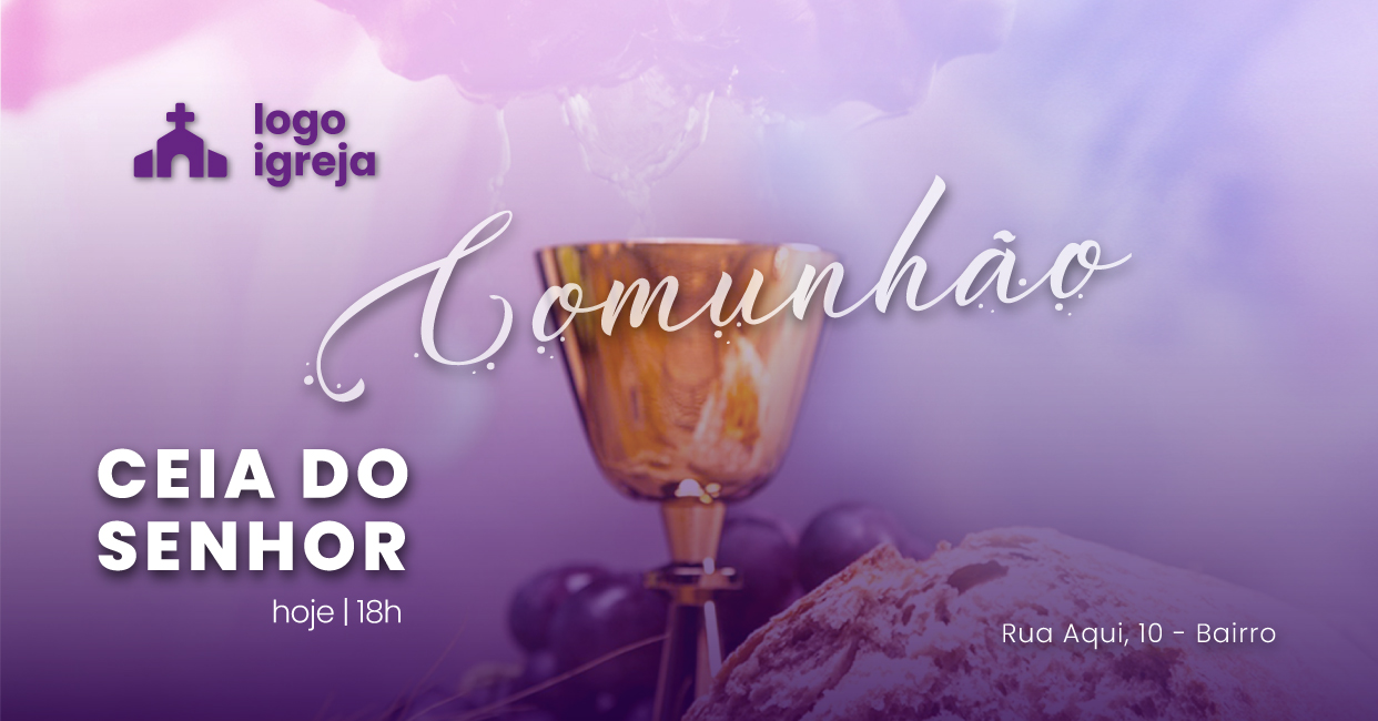 Campanha horizontal para redes sociais